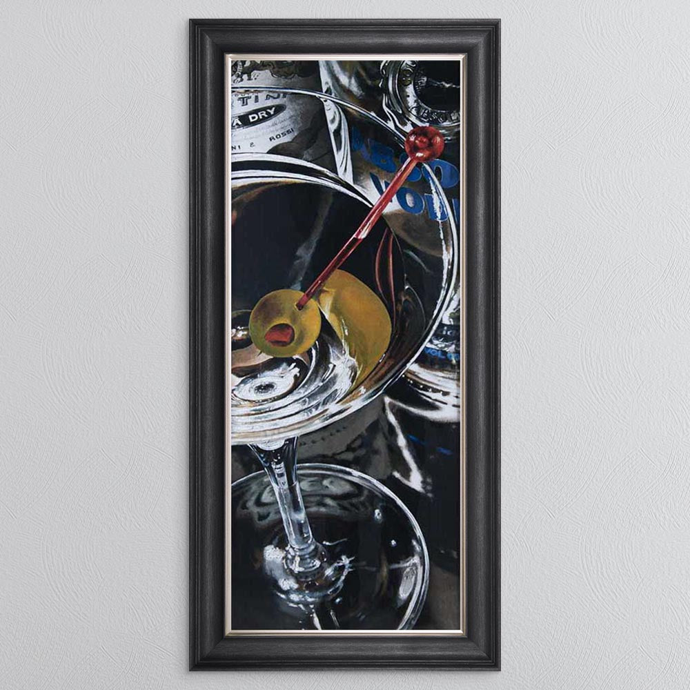 Martini Lounge Framed Wall Art