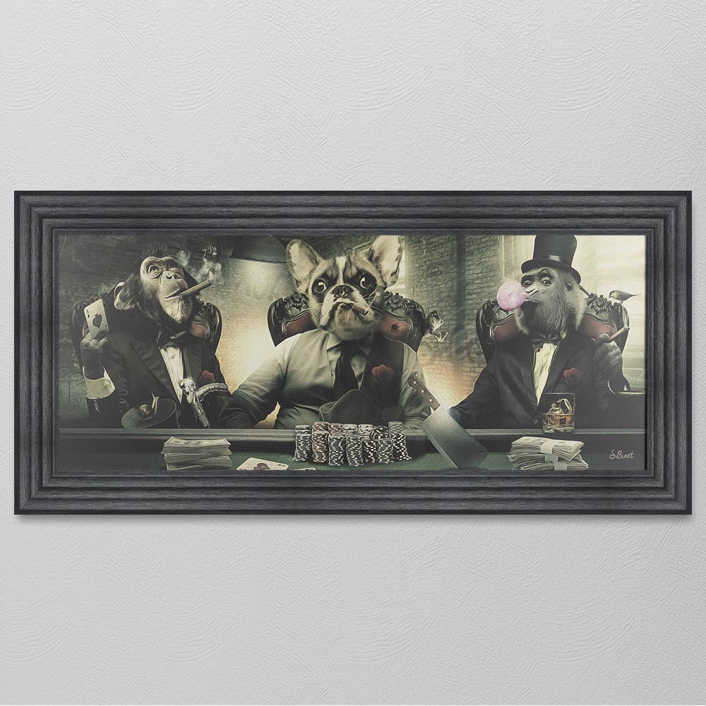 Frenchie Cartel Framed Wall Art