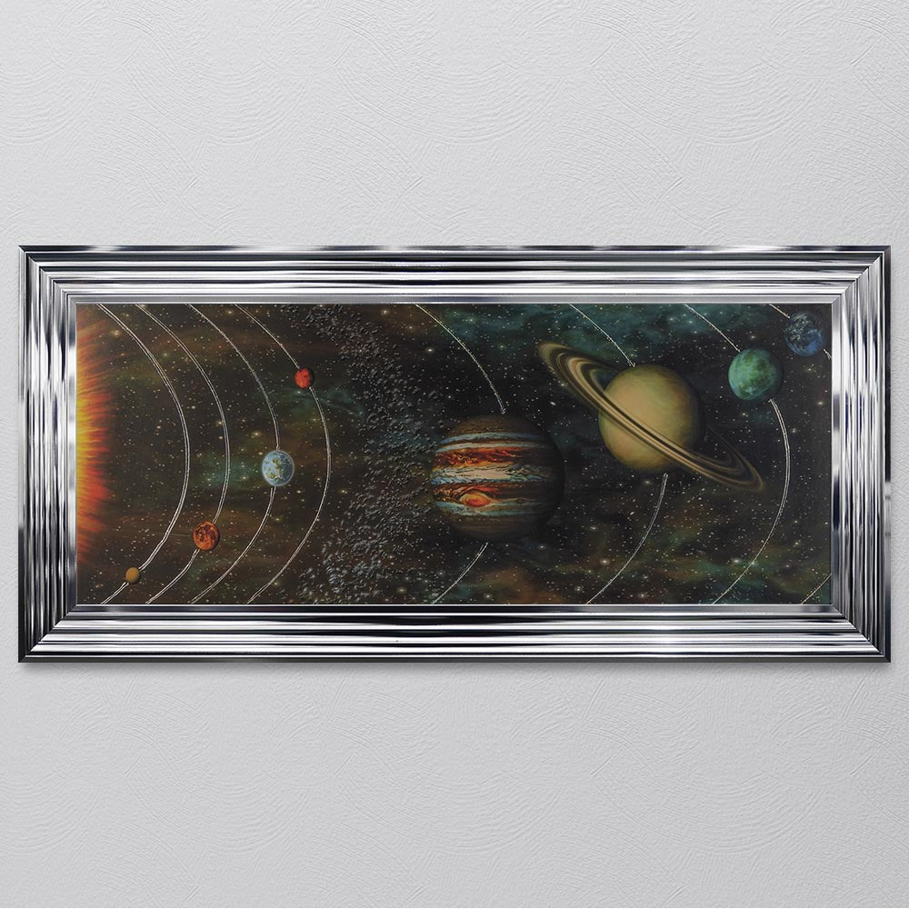 Solar System Framed Wall Art