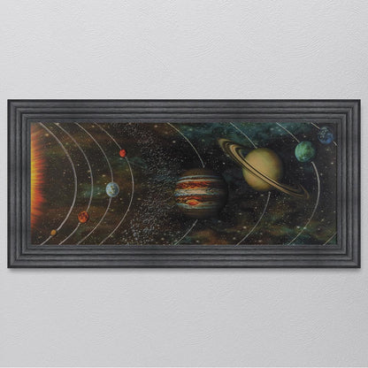 Solar System Framed Wall Art