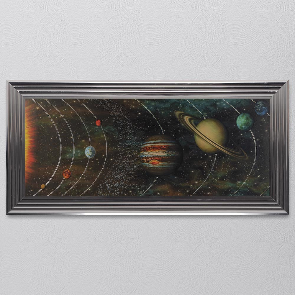 Solar System Framed Wall Art