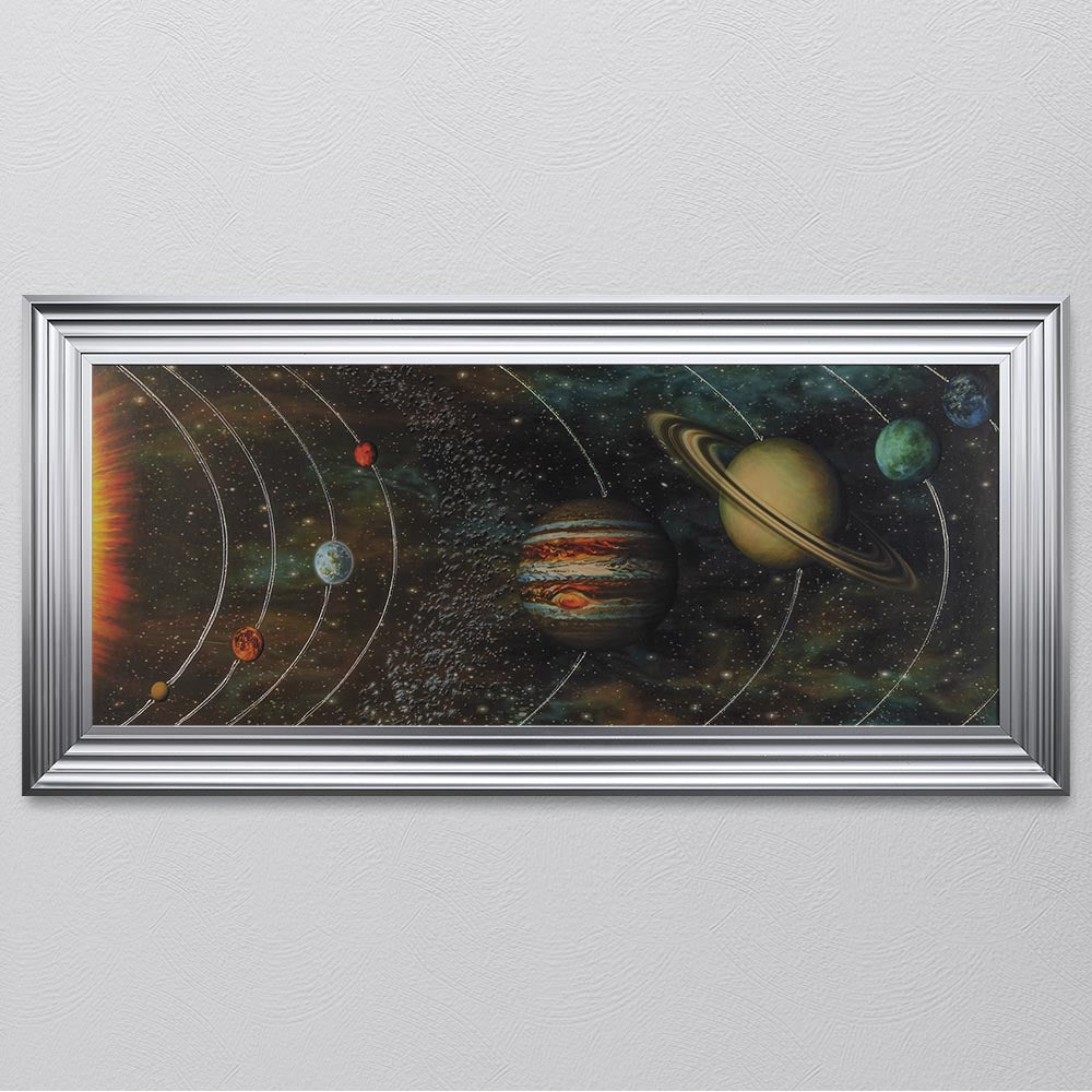 Solar System Framed Wall Art