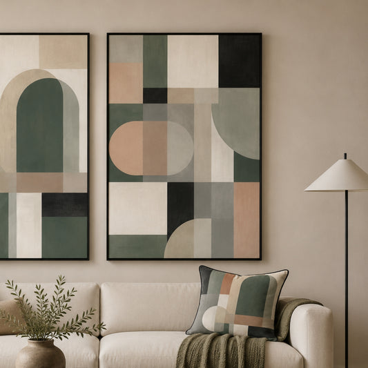 Sage Serenity 2 Velvet Canvas