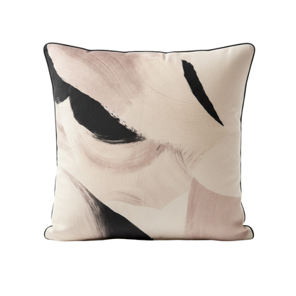 Abstract Velvet Dune Velvet Cushion - 60 x 60