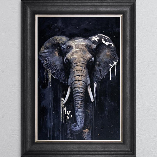 Eddie Elephant Framed Wall Art
