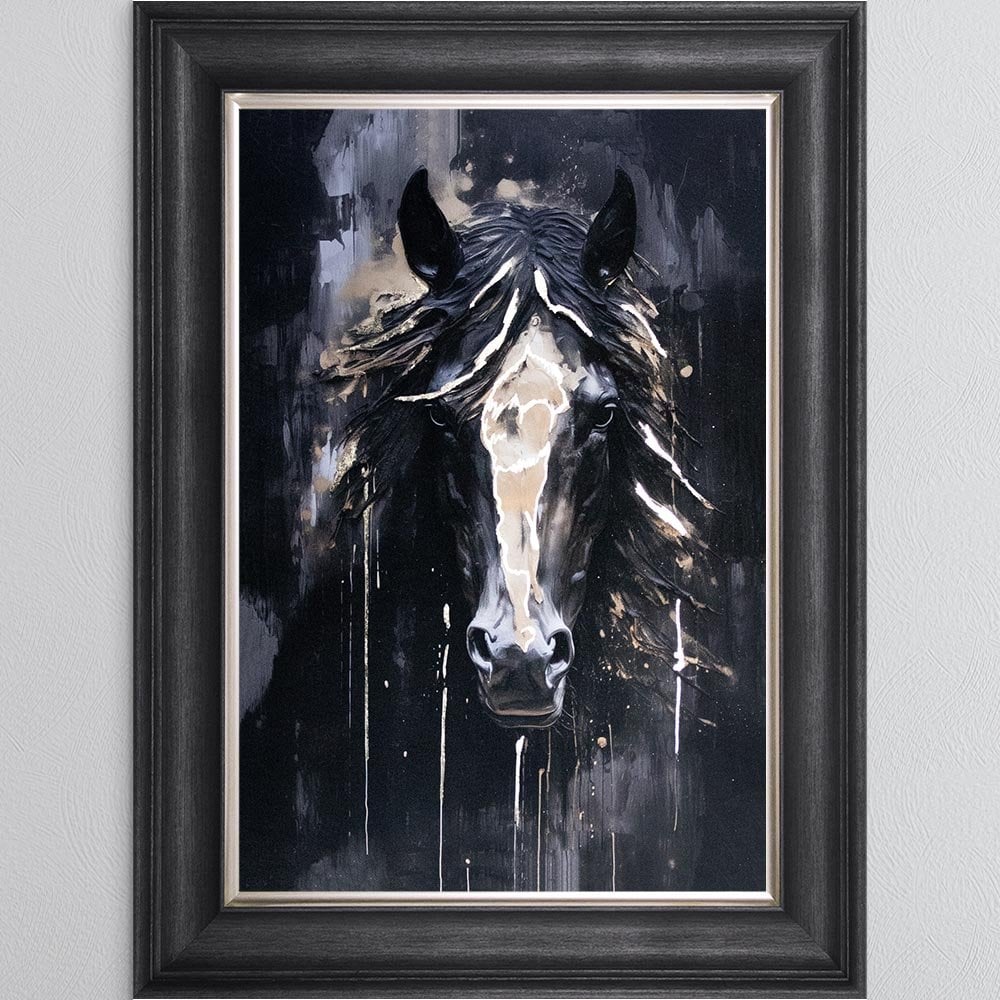 Harley Horse Framed Wall Art