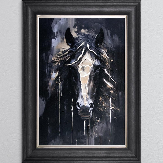 Harley Horse Framed Wall Art