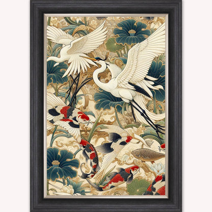 Luxury Velvet Art Print - Orient 1 Framed Wall Art