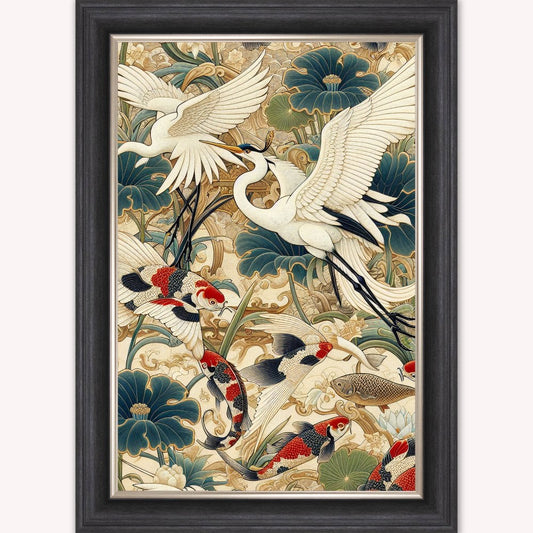 Luxury Velvet Art Print - Orient 1 Framed Wall Art