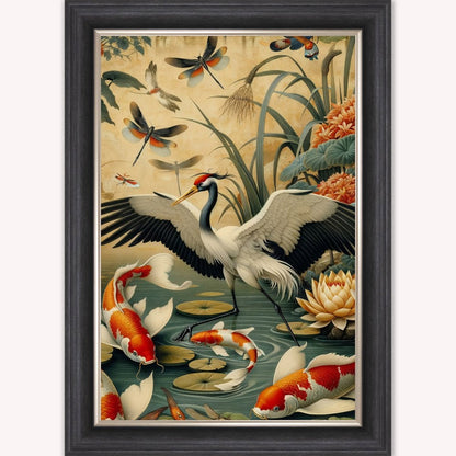 Luxury Velvet Art Print - Orient 2 Framed Wall Art