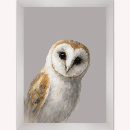 Curious Owl Framed Wall Art