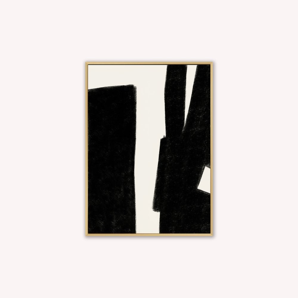 Gentle Geometry 1 Velvet Canvas Art