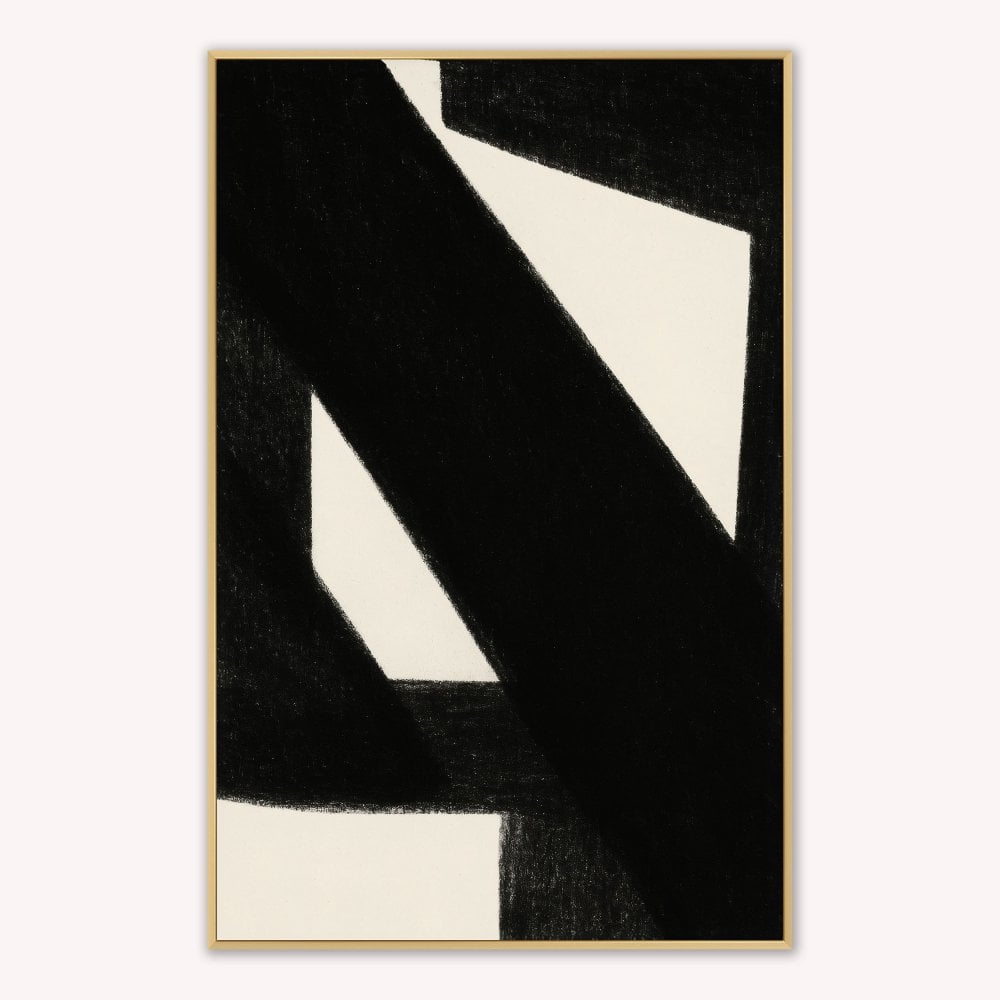 Gentle Geometry 2 Velvet Canvas Art