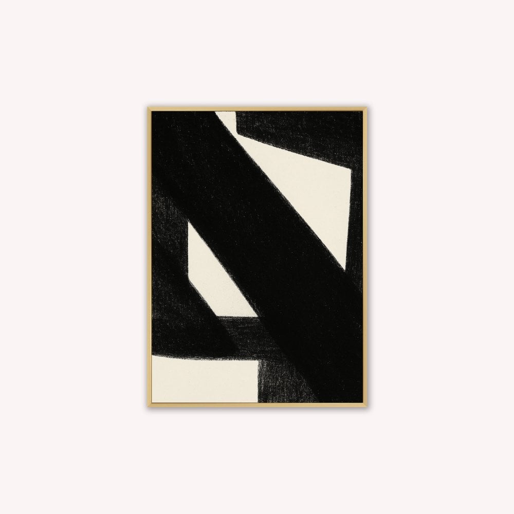 Gentle Geometry 2 Velvet Canvas Art