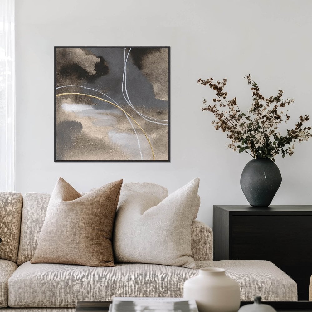 Gilded Soul 1 Framed Canvas Art