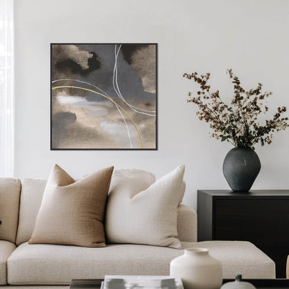 Gilded Soul 1 Framed Canvas Art