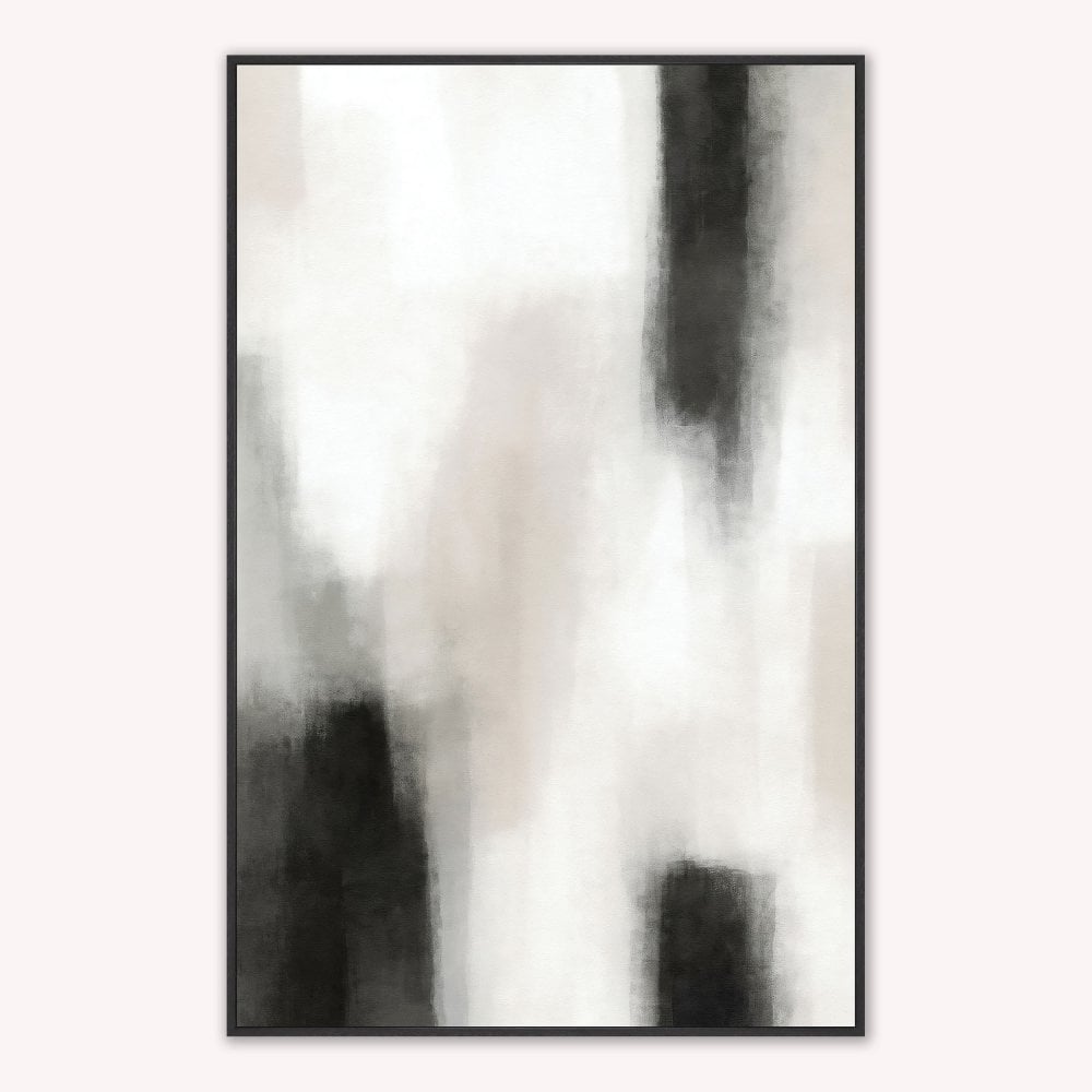 Sand Light 3 Abstact Velvet Canvas Art