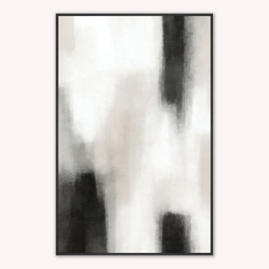 Sand Light 3 Abstact Velvet Canvas Art