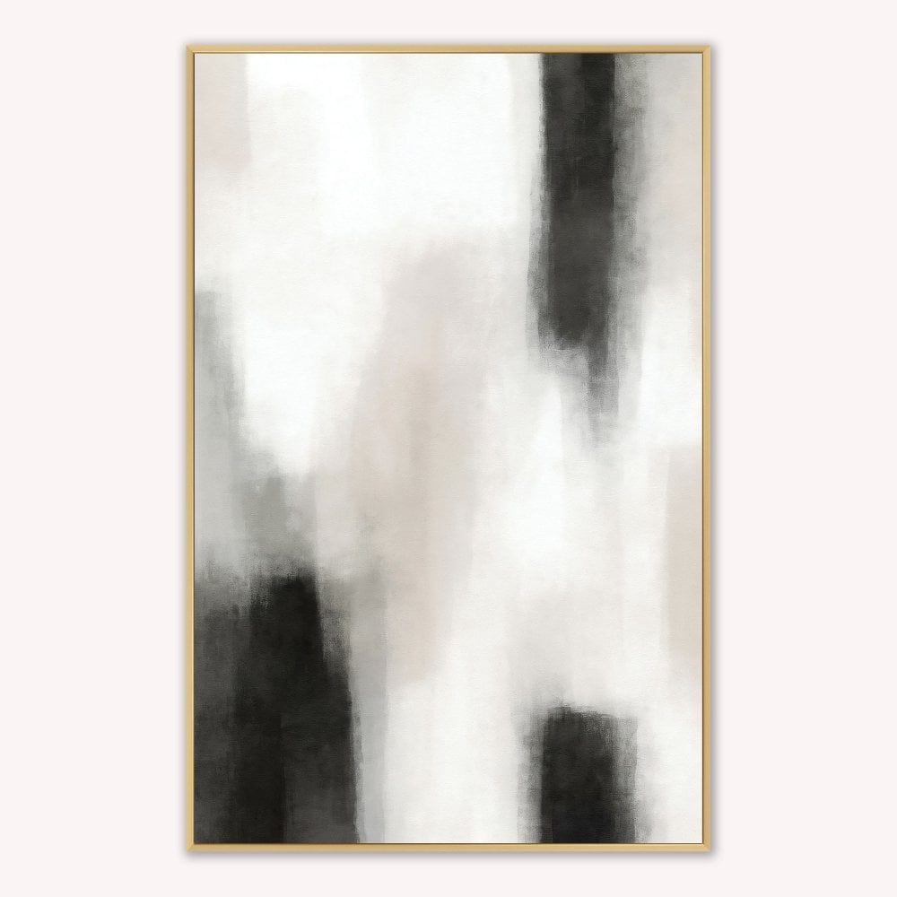 Sand Light 3 Abstact Velvet Canvas Art