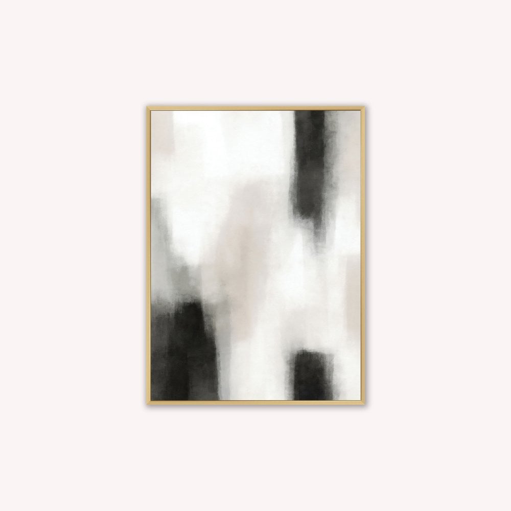 Sand Light 3 Abstact Velvet Canvas Art