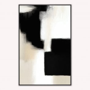 Soft Structure 1 Abstact Velvet Canvas Art