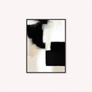 Soft Structure 1 Abstact Velvet Canvas Art