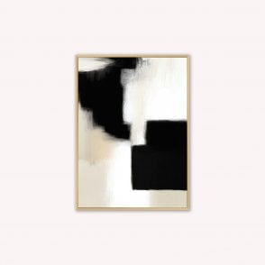 Soft Structure 1 Abstact Velvet Canvas Art