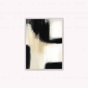 Soft Structure 3 Abstact Velvet Canvas Art