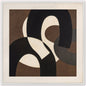 Whispered Cocoa 1 Framed Canvas Art