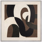 Whispered Cocoa 2 Framed Canvas Art