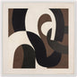 Whispered Cocoa 2 Framed Canvas Art