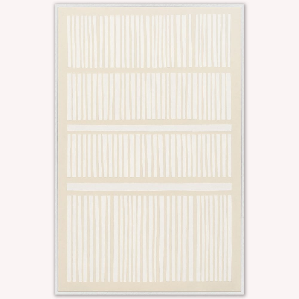 Woven Earth Chai Velvet Canvas Art