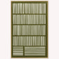 Woven Earth Matcha Velvet Canvas Art