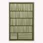 Woven Earth Matcha Velvet Canvas Art