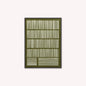 Woven Earth Matcha Velvet Canvas Art