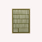 Woven Earth Matcha Velvet Canvas Art