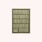 Woven Earth Matcha Velvet Canvas Art