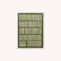 Woven Earth Matcha Velvet Canvas Art