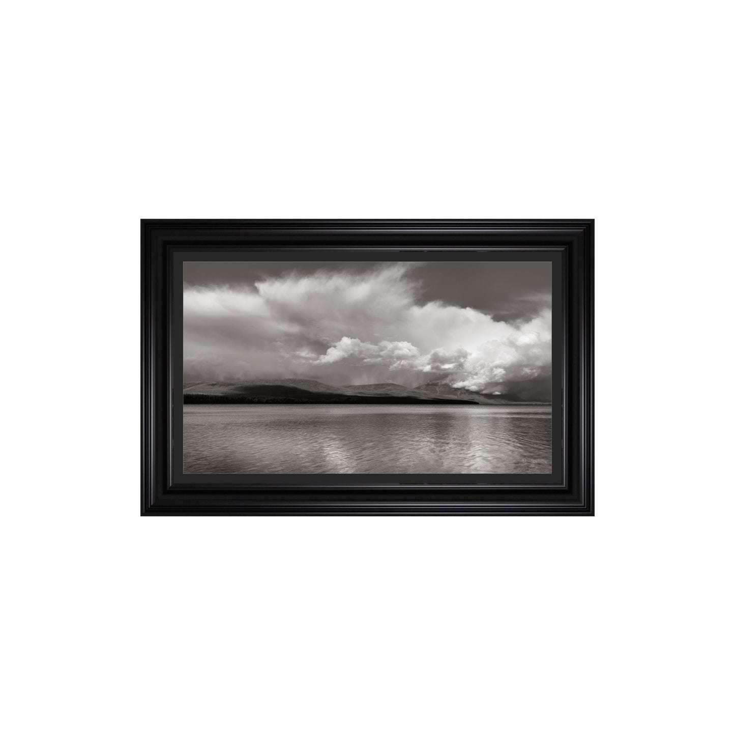 Noon Clouds Framed Wall Art