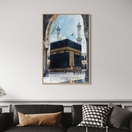 The Sacred House Velvet Canvas
