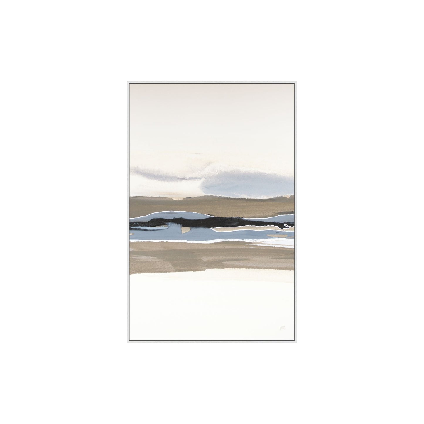 Sand To Sky Framed Canvas Art