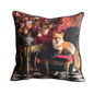 Stately Home Curiosity Fox Velvet Cushion - 60 x 60