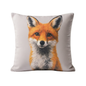 Curious Fox Velvet Cushion - 60 x 60
