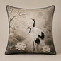 Lotus Garden 2 Velvet Cushion - 60 x 60