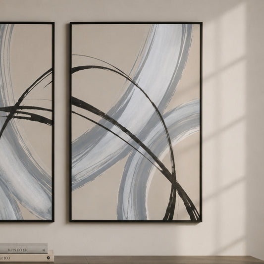 Warm Grey 2 Velvet Canvas