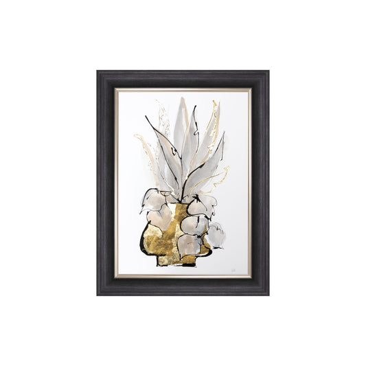 Gilded Vase 1 Framed Wall Art