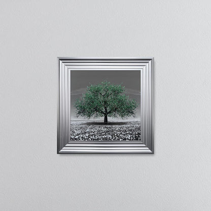 Emerald Cherry Tree Framed Wall Art