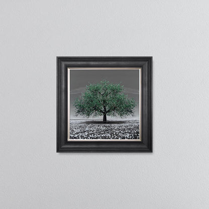 Emerald Cherry Tree Framed Wall Art