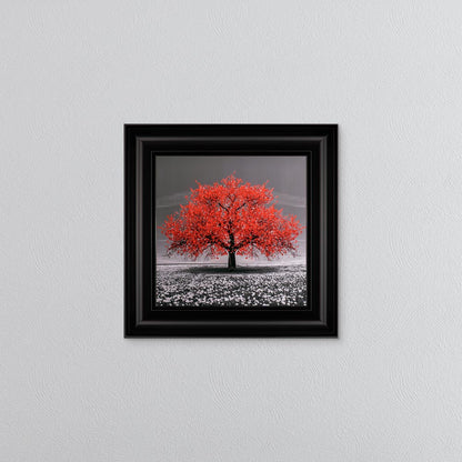 Red Cherry Tree Framed Wall Art