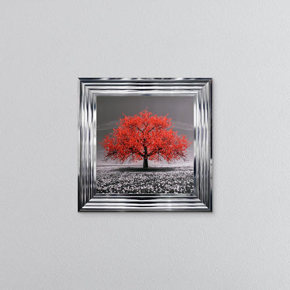 Red Cherry Tree Framed Wall Art